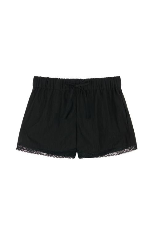 LACE SHORT PANTS IN BLACK
