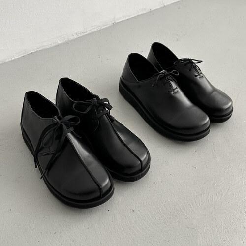 [2타입] NB 더비슈즈 키높이 수제화 발볼넓은로퍼 (1color)