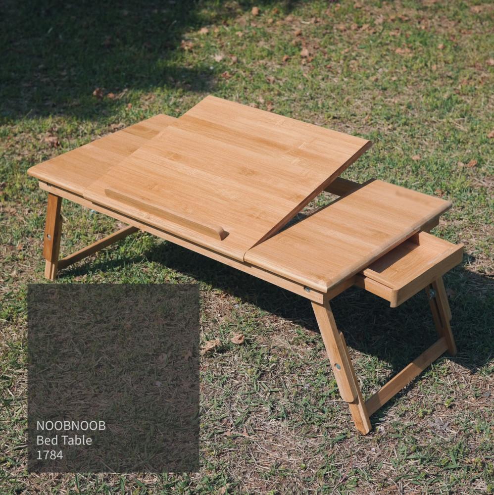 베드 트레이 침대 테이블 접이식 노트북 책상 침대책상 좌식 간이 이동식 원목 피쿠스