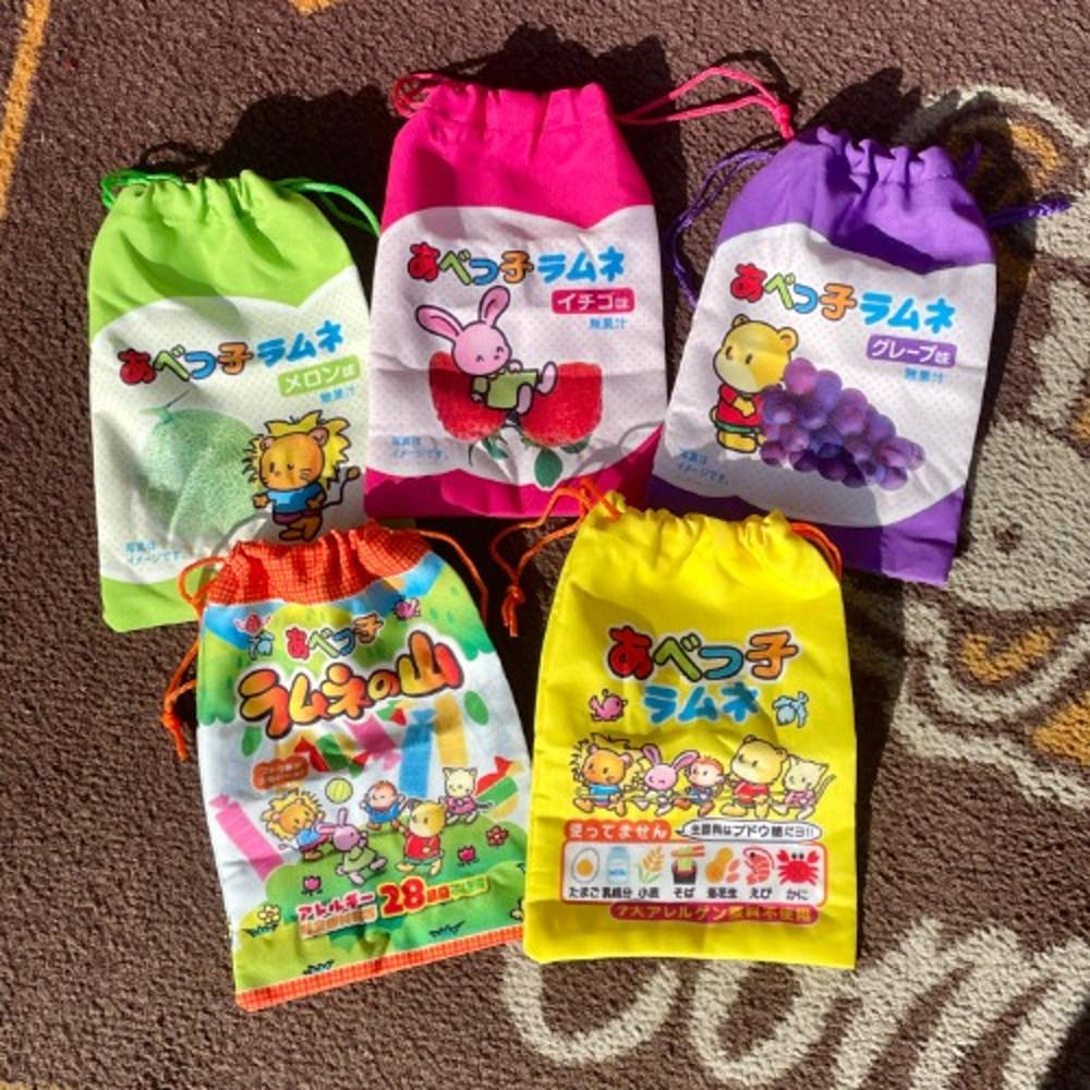 아베코 라무네 파우치_5종