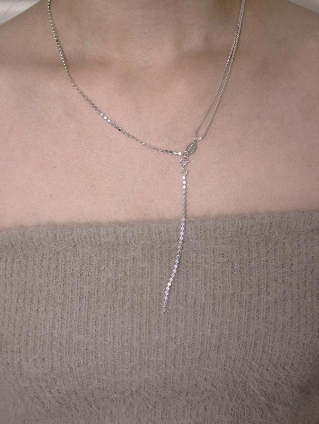 Mix chain necklace