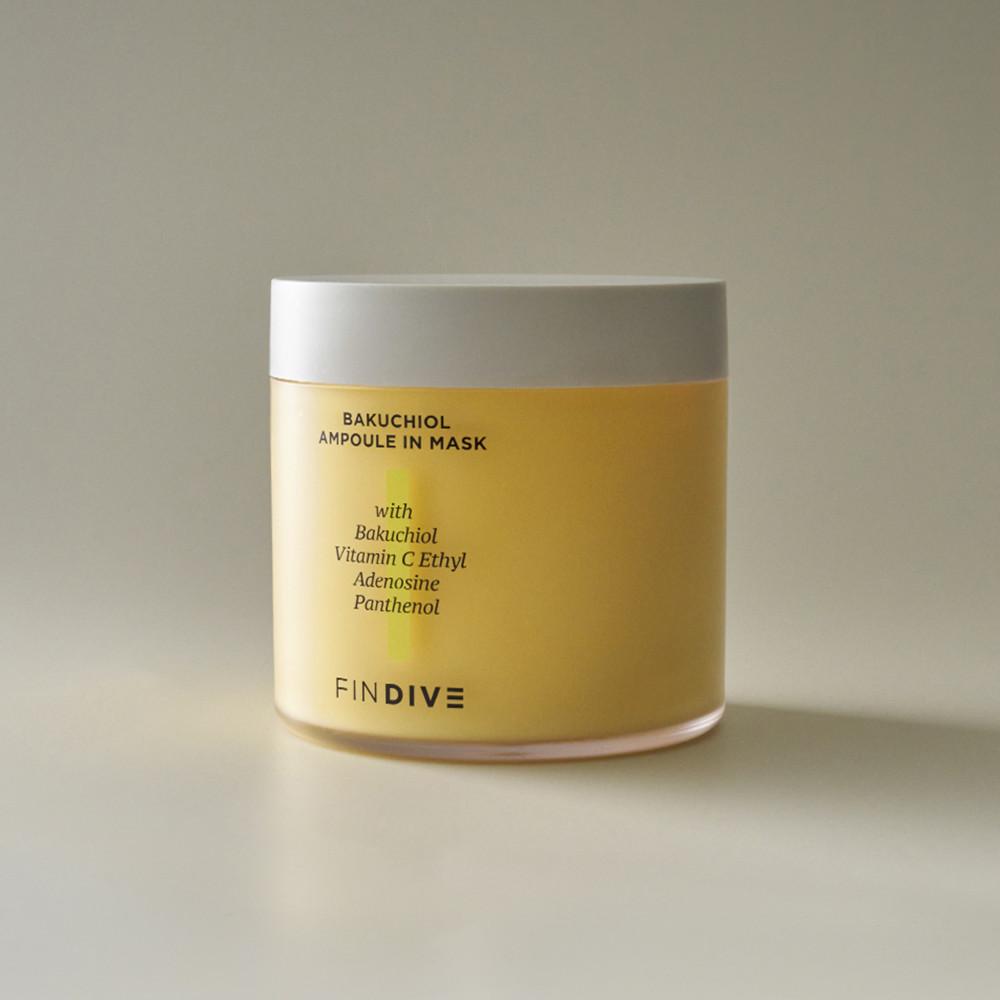 파인다이브 바쿠치올 세럼 5000ppm 워시오프 크림 마스크팩 200ml