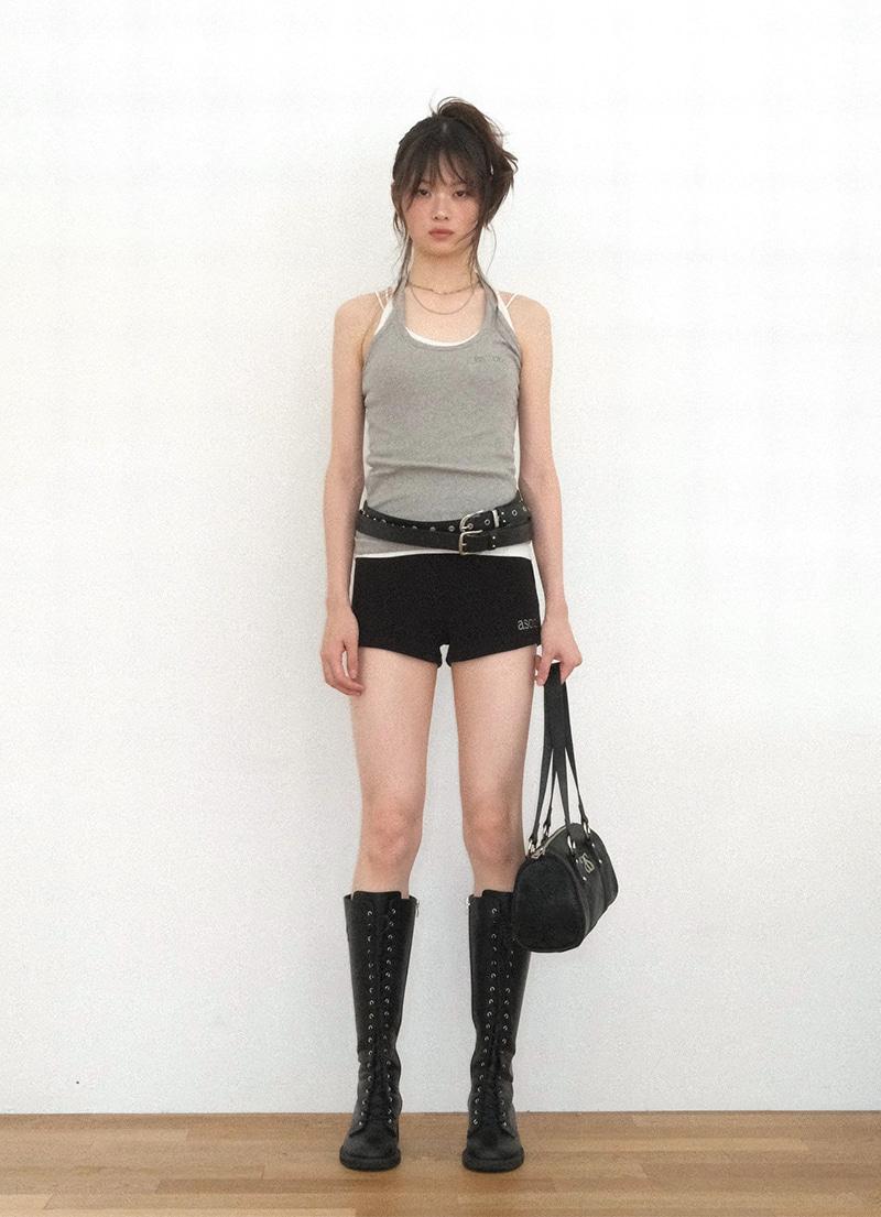 GEM MICRO SHORTS / BLACK