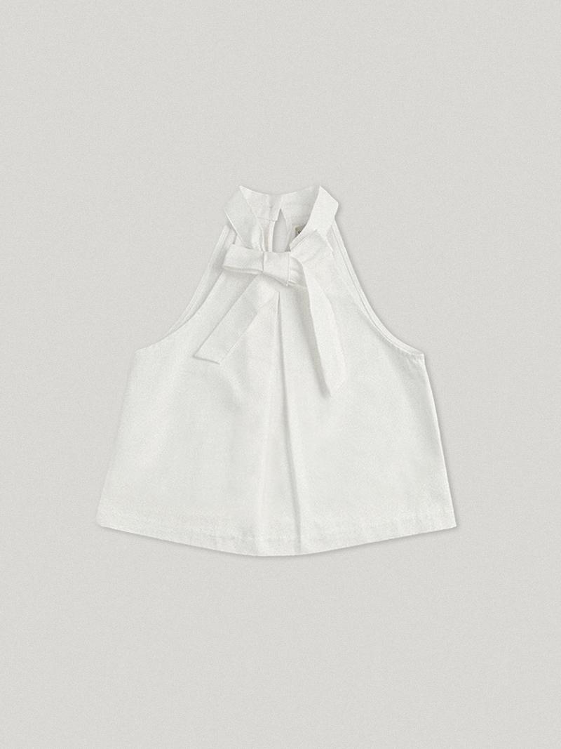 Souissi Bow Tie Top Ivory [3/31(MON) 12:00PM RELEASE OPEN]