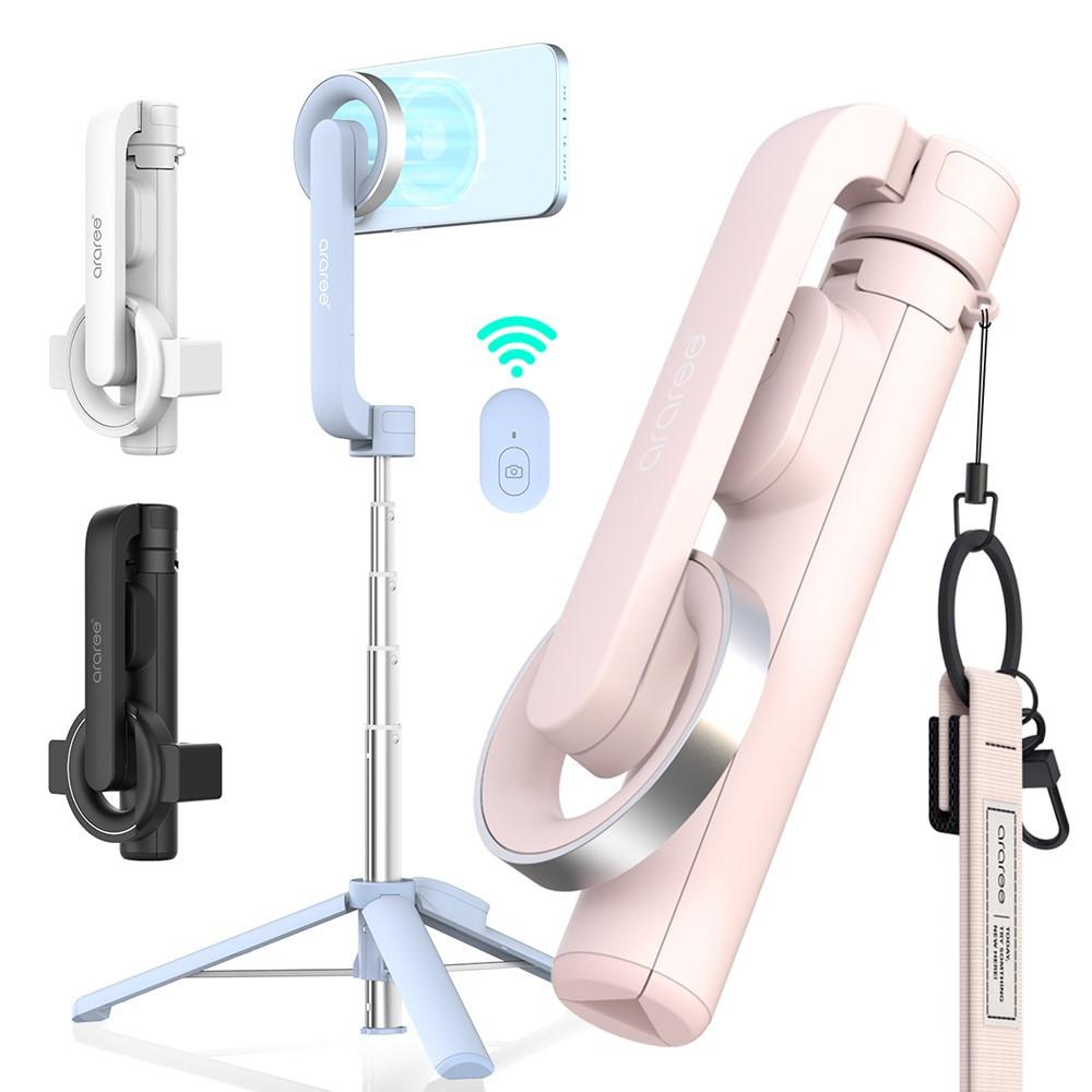 araree 맥세이프 셀카봉 블루투스 삼각대 리모컨 맥피포드 : 아라리 공식 쇼핑몰