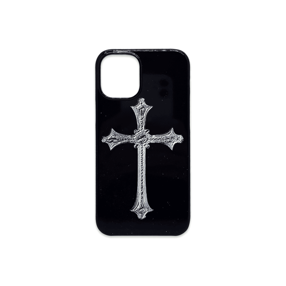 cross hard phone case (glossy black)