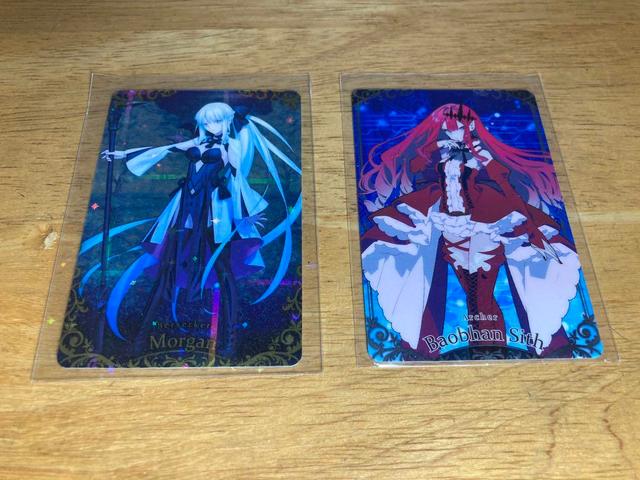 FGO モルガン ウエハース SR＆バーヴァン・シー N セット