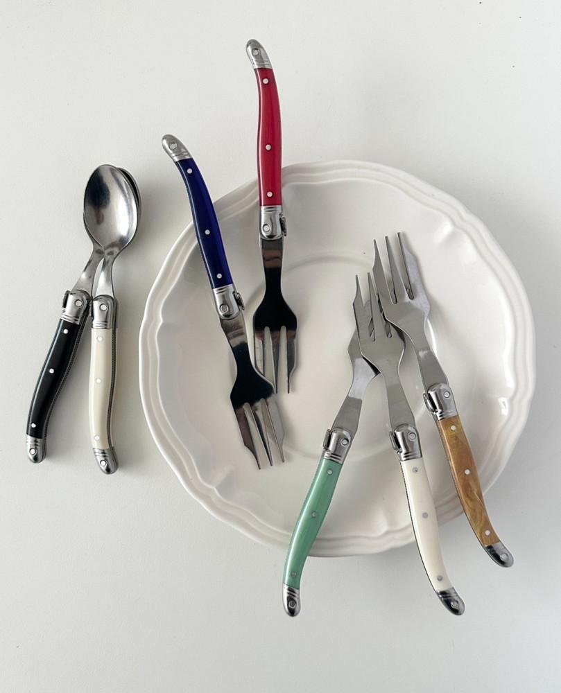 [공식수입]장네론 라귀올 커트러리 디저트 세트 ( 케이크포크 티스푼 )