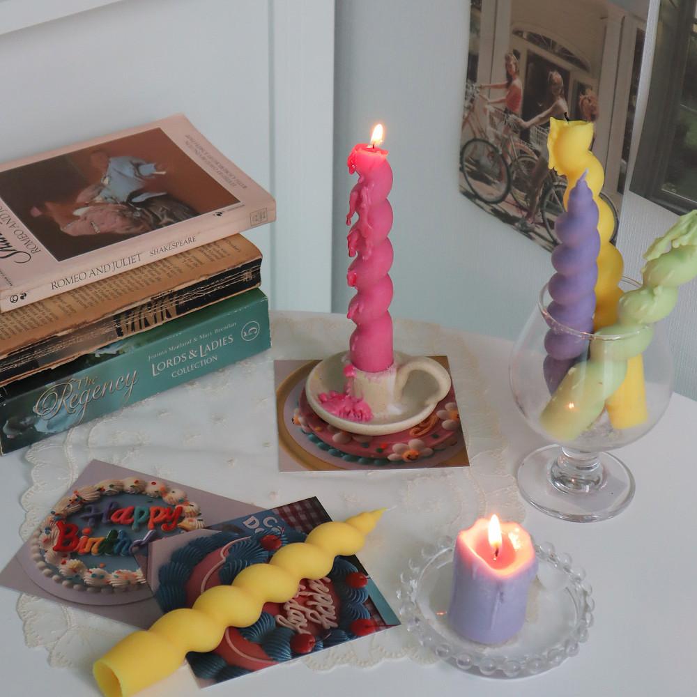 트위스트 테이퍼초 5color