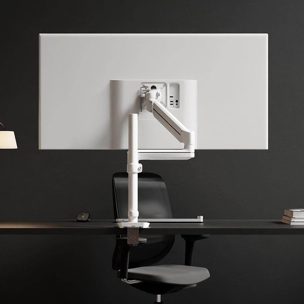 펠로우즈 FLEX 모듈러 1FM 모니터암 화이트 싱글/듀얼 모니터거치대