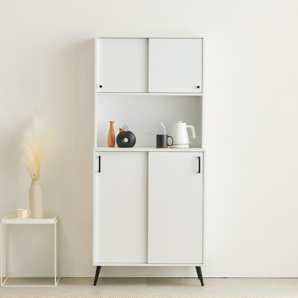 타일러 다용도장 홈카페장 주방 선반장 장식장 상부장 키큰 주방 미니 수납장