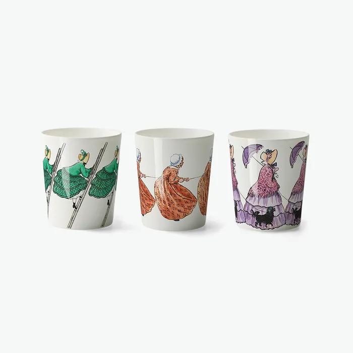 [DesignHouseStockholm] Elsa Beskow Mug 280ml Set of 3 (2146-0100)