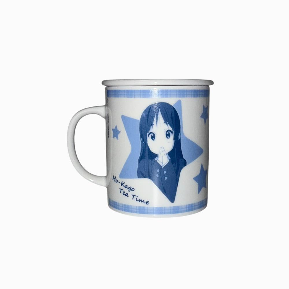 케이온 미오 뚜껑 머그컵