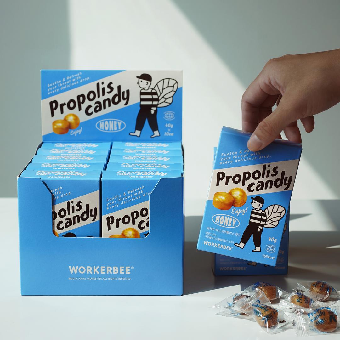 [프로폴리스 꿀캔디] HONEY PROPOLIS CANDY