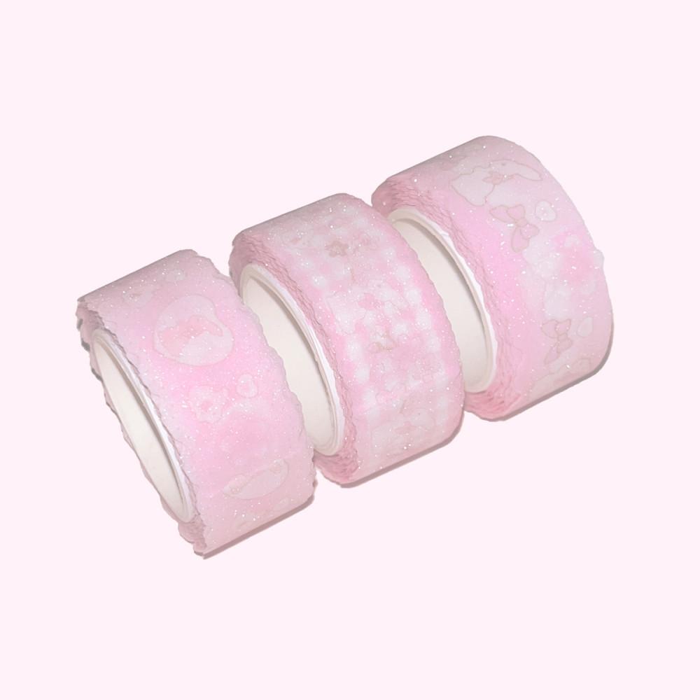 [드리미라이츠]cherry blossom rabbit masking tape - set