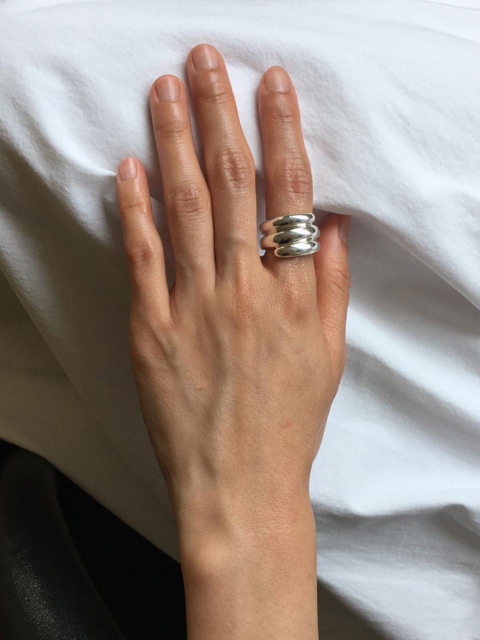 flowin ring [silver]