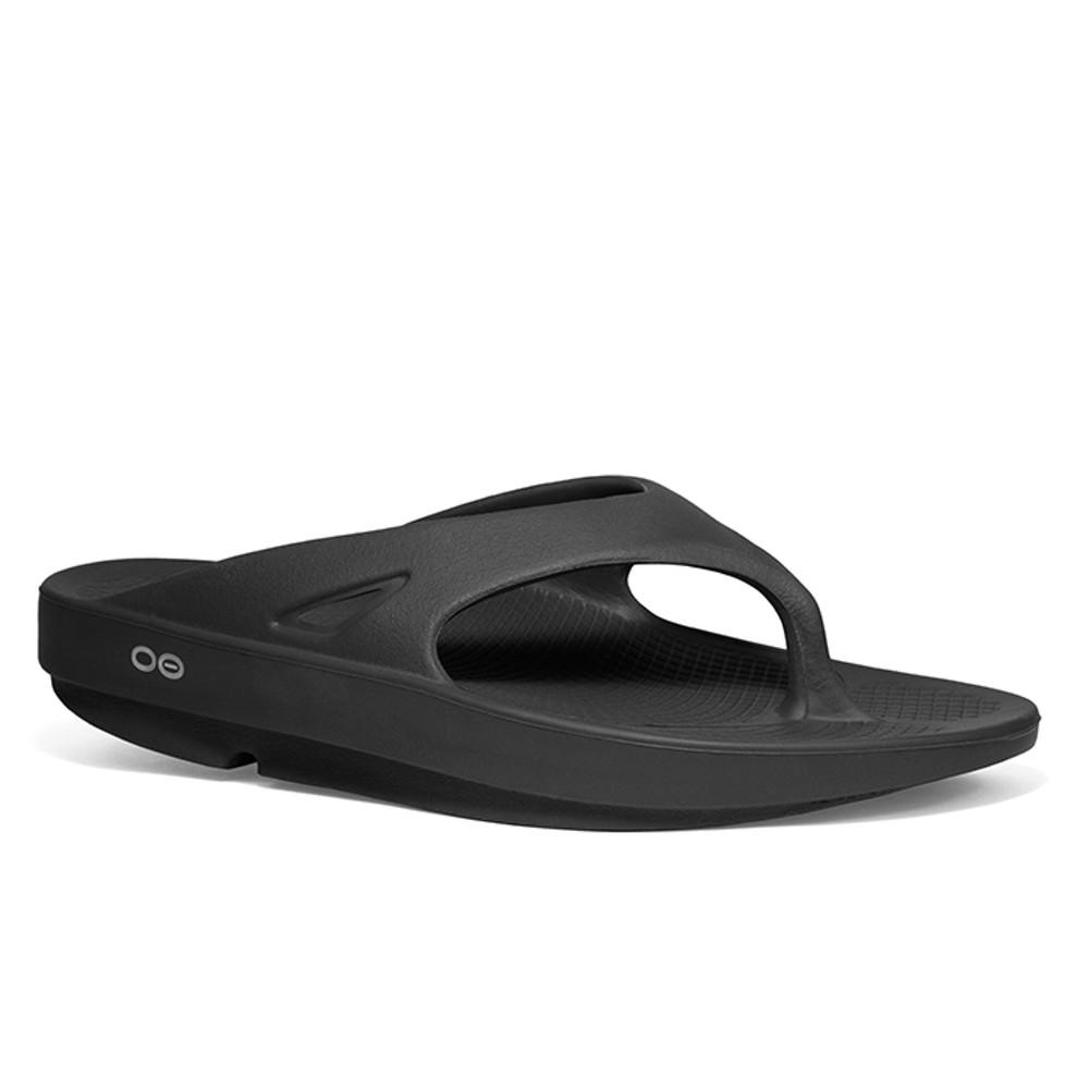 OOFOS OORIGINAL BLACK - 우포스 조리 블랙