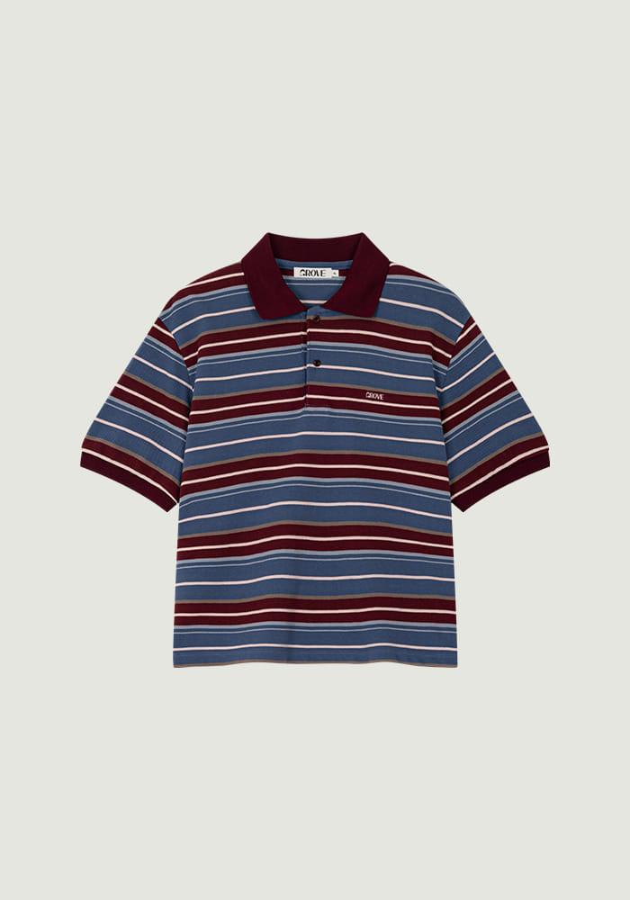 CARELL STRIPE PIQUE SHIRT [3COLORS]