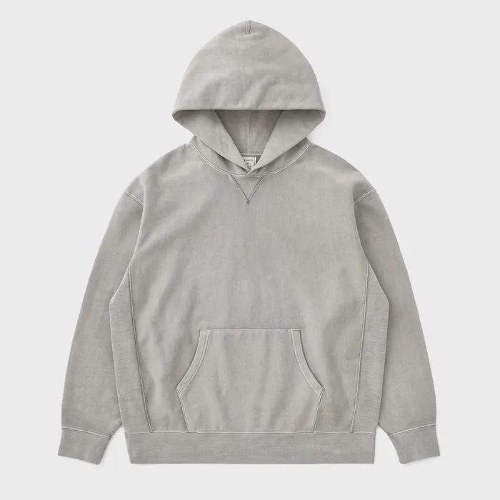 Dyed Stock Hoodie Warm Grey
