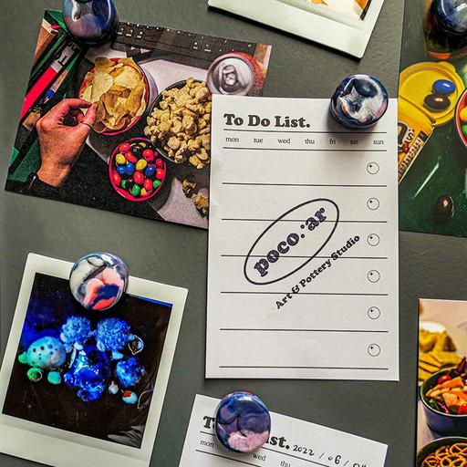 POCOAR | 투두, 체크, 위시리스트 떡메모지