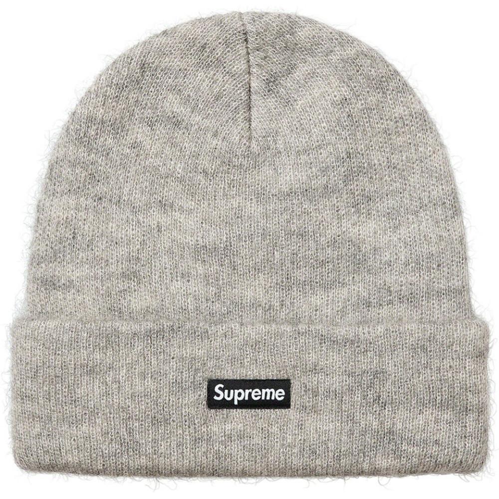 슈프림 모헤어 비니 그레이 Supreme Mohair Beanie (FW20)