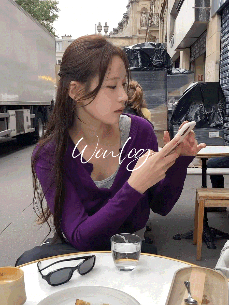 원로그 [겨울❄/+뉴컬러/9color] WONT 치즈 크롭 가디건