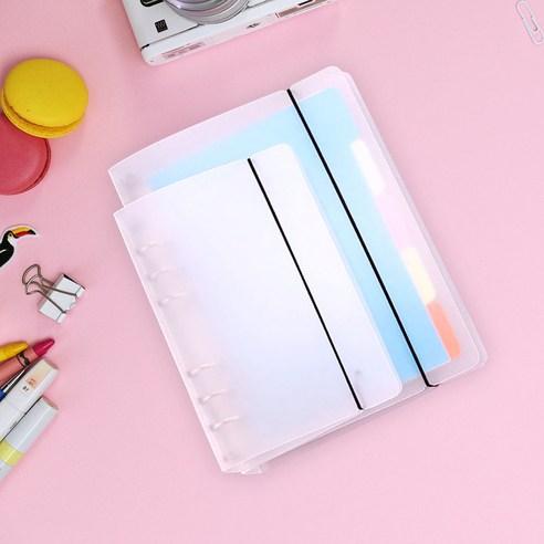 와우샵 DIY 반투명 다이어리 커버 만년다이어리 - 만년다이어리 | 쿠팡