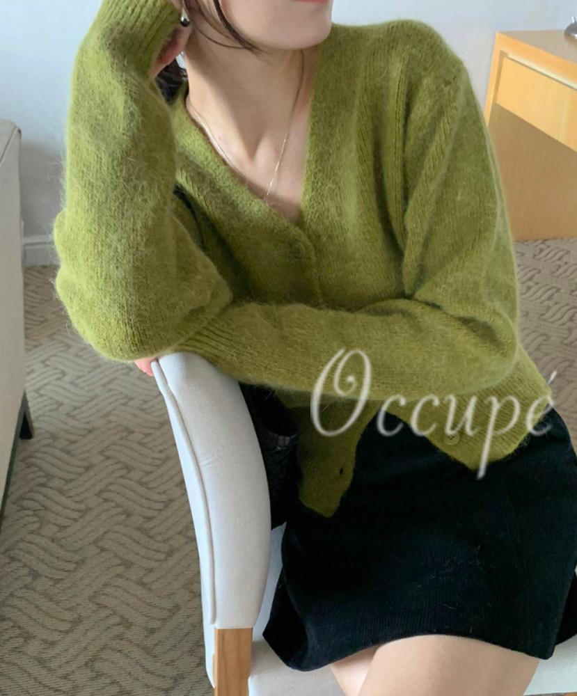 [당일발송]아잉 오리진 가디건 (5col) areing 앙고라가디건