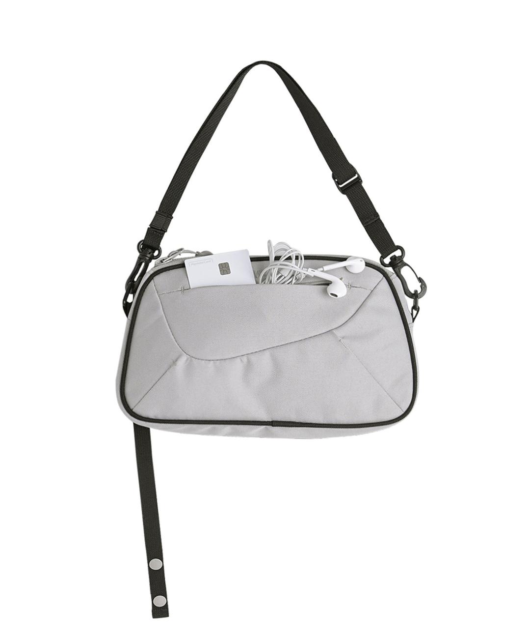 [PREVIEW] Trapezoid Nylon Hobo Bag / Grey