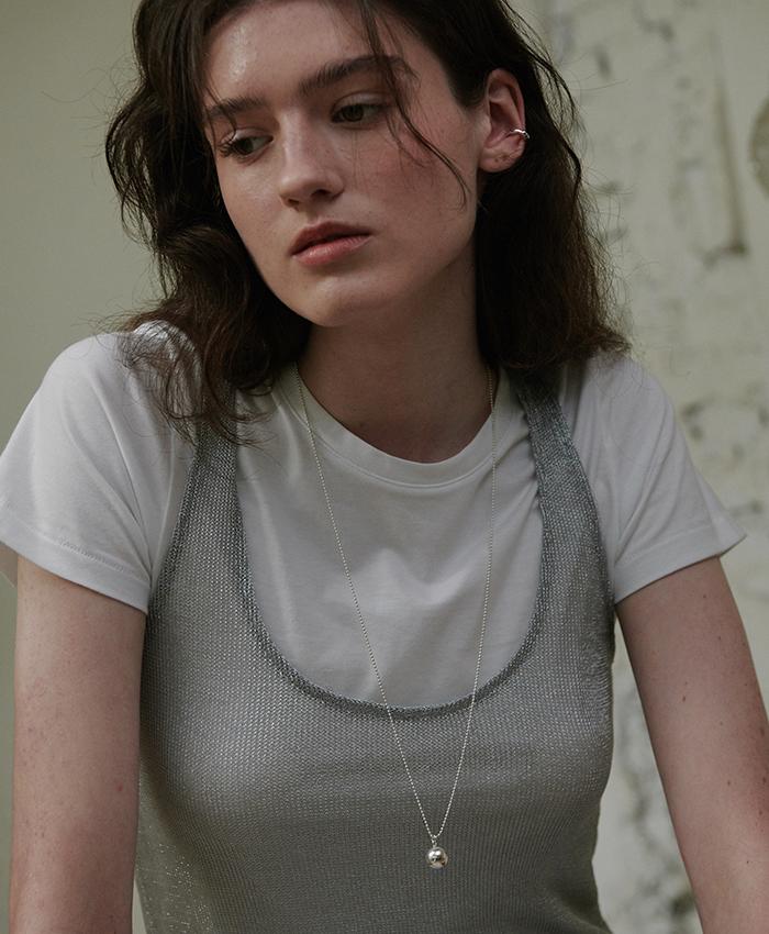 [11차 예약배송 : 8/31][925 silver] Un.silver.139 / nuvo necklace