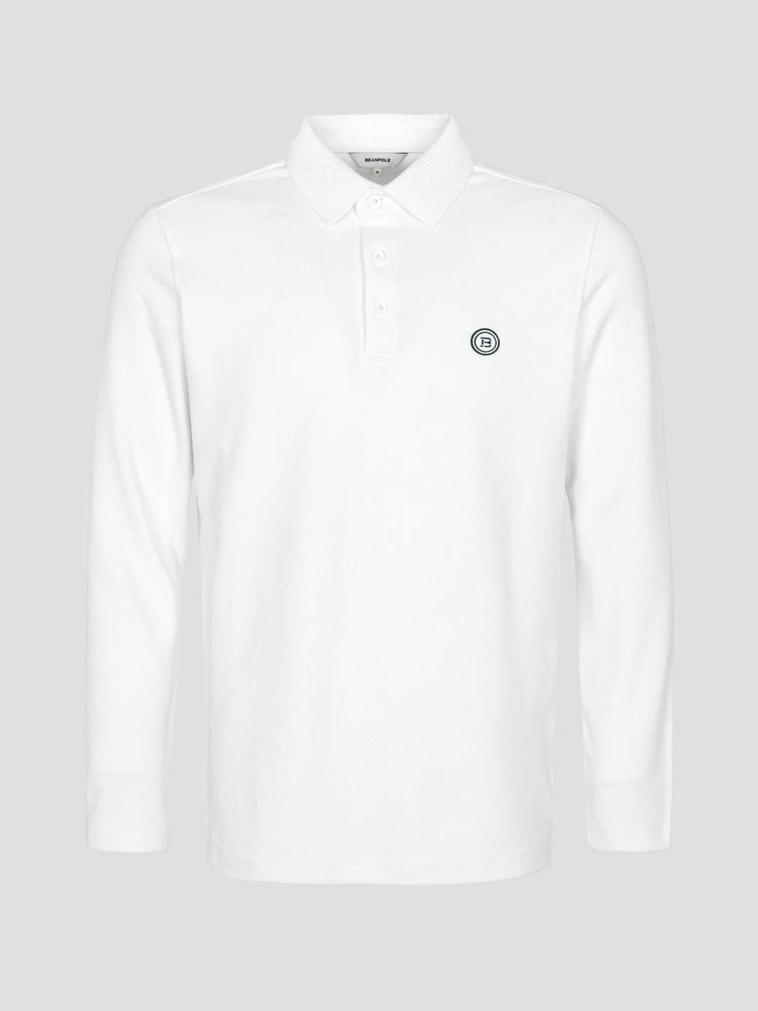 [ESSENTIAL] 남성 기모 칼라 티셔츠 - 아이보리