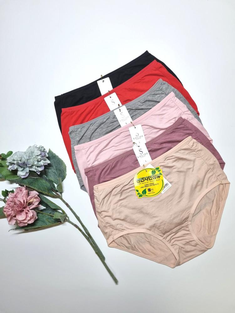 여자 데일리 심플 맥시 국산 천연 텐셀 팬티 P&R 피앤알 267