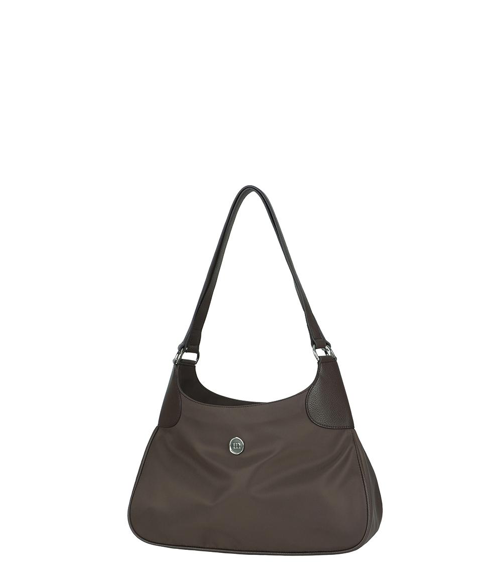 [Vegan Leather] Flare Bag Brown