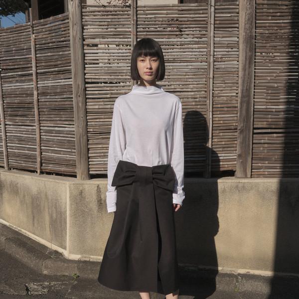 COTTON RIBBON SKIRT