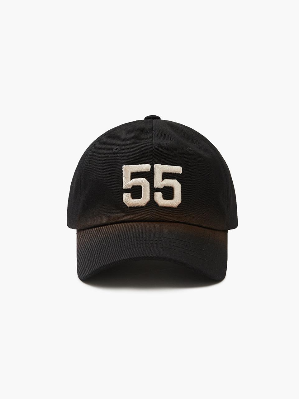 1955 WASHED BALLCAP_black