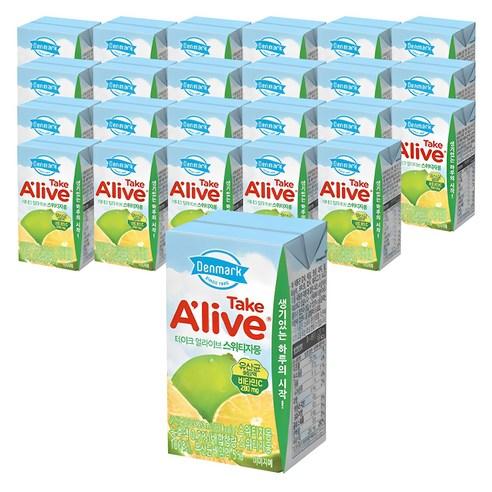 덴마크 테이크 얼라이브 스위티자몽, 120ml, 24개 - 자몽주스 | 쿠팡