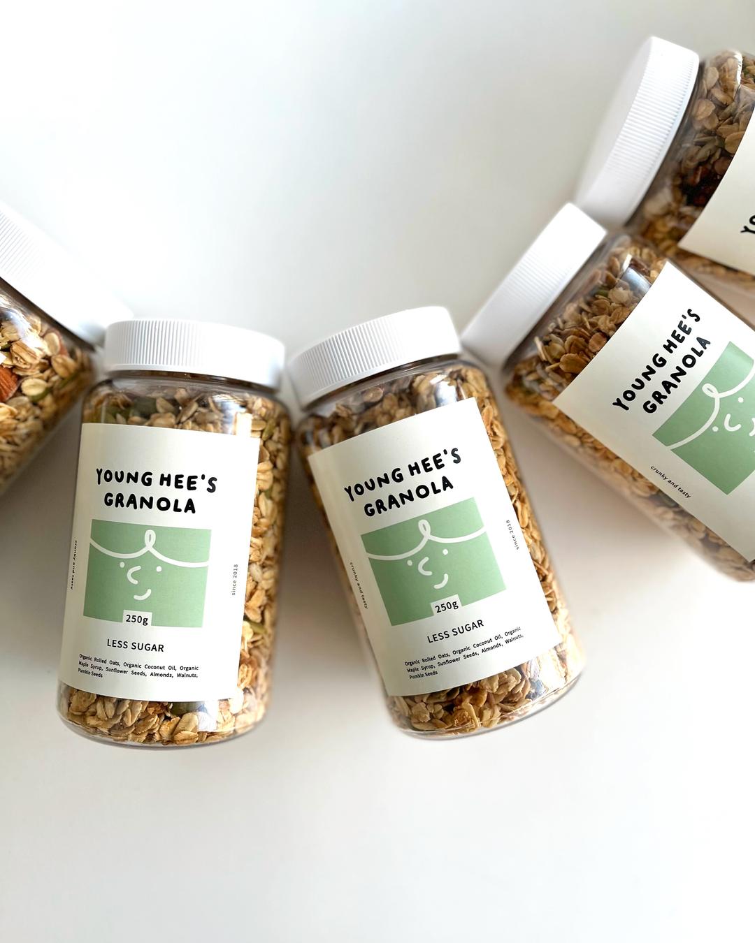 뉴클래식 저당 그래놀라 250g 수제그래놀라 저당 오트밀