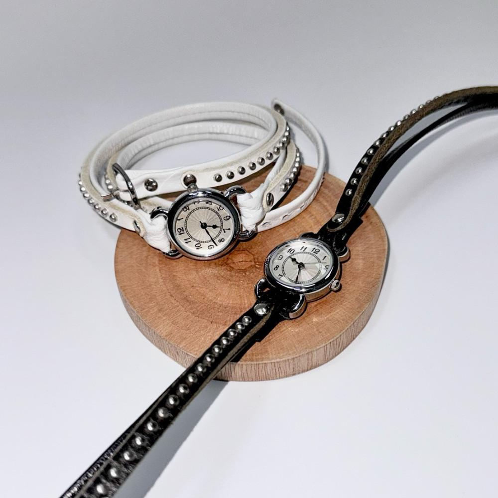 [중고] 가죽 레이어드 빈티지시계 데드스탁 : 올드올즈