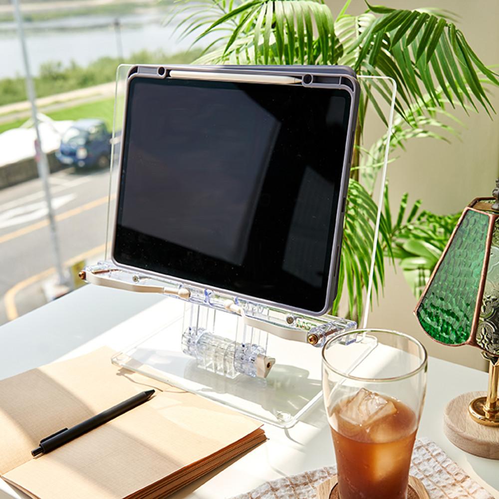 HD400S 투명 높이조절 북스탠드 책받침대 NASO 나소독서대