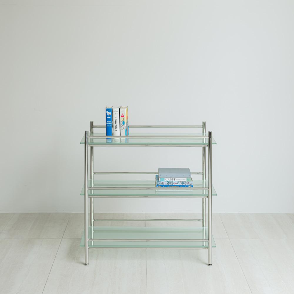 MIHLA 3-tier Shelves 밀라 3단 장식장 (Mist)