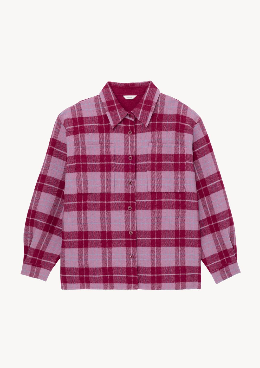 Handmade Allen Shirt in Pink Check