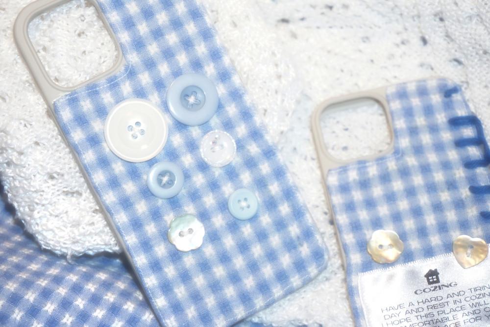 Check Phone Case [blue]