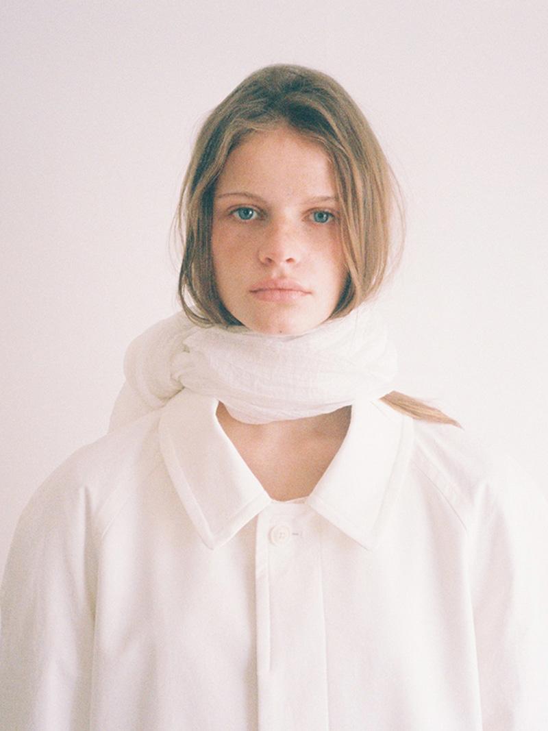 Veil Sheer Scarf Ivory (3rd)