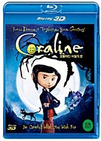 [중고] [3D 블루레이] 코렐라인 : 비밀의 문 (1disc: 3D+2D 겸용)