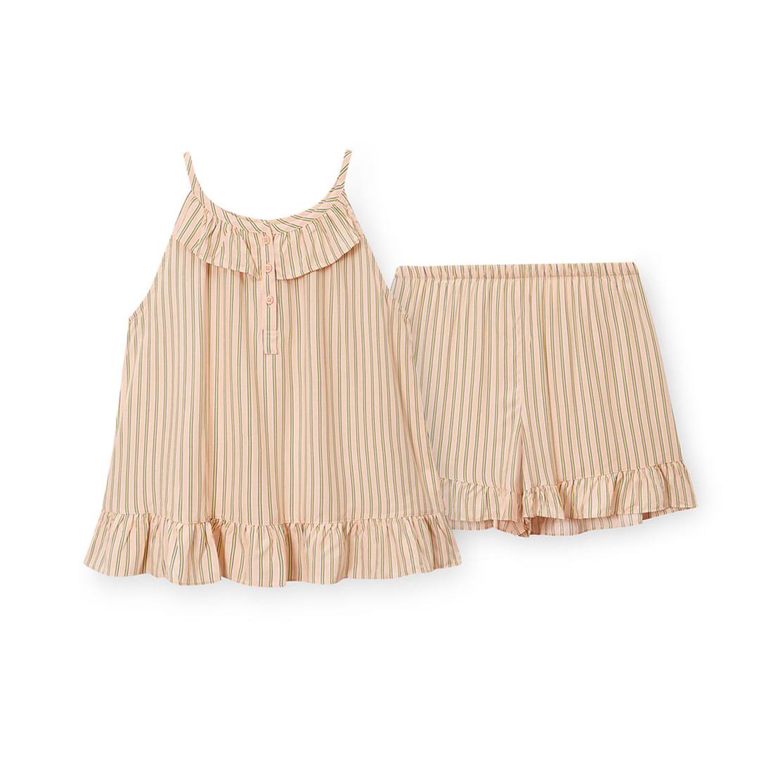 여성 F118 레몬루터스 슬리브리스 상하