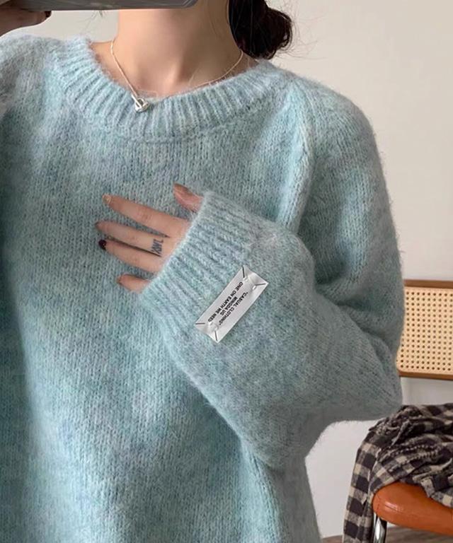 [주문폭주]수플레 오버핏 울 니트 (6colors)