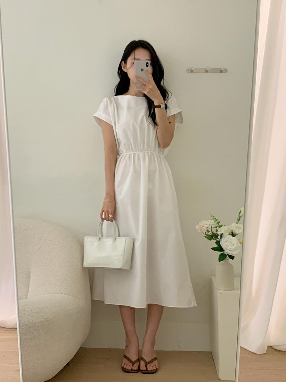 벨린 투웨이 라운드넥 원피스