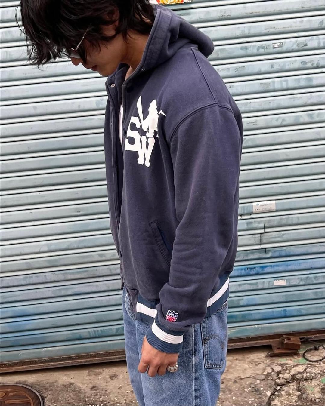 Santastic! varsity hood jacket | 후루츠패밀리