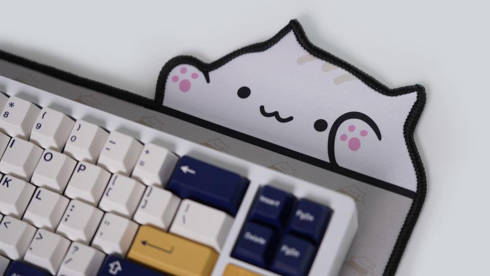 Clickitty Clackitty 봉고 고양이 데스크 패드