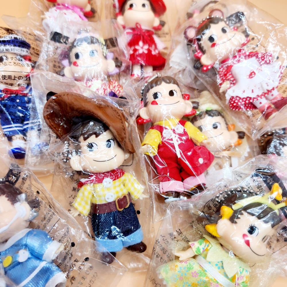 (빈티지새상품/재입고)프리티 페코짱 아이돌 페코짱 피규어 인형 스트랩 키링 키홀더